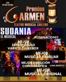 Sudania nominado a Premios Carmen 2026